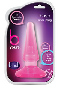 B Yours Basic Anal Plug Pink